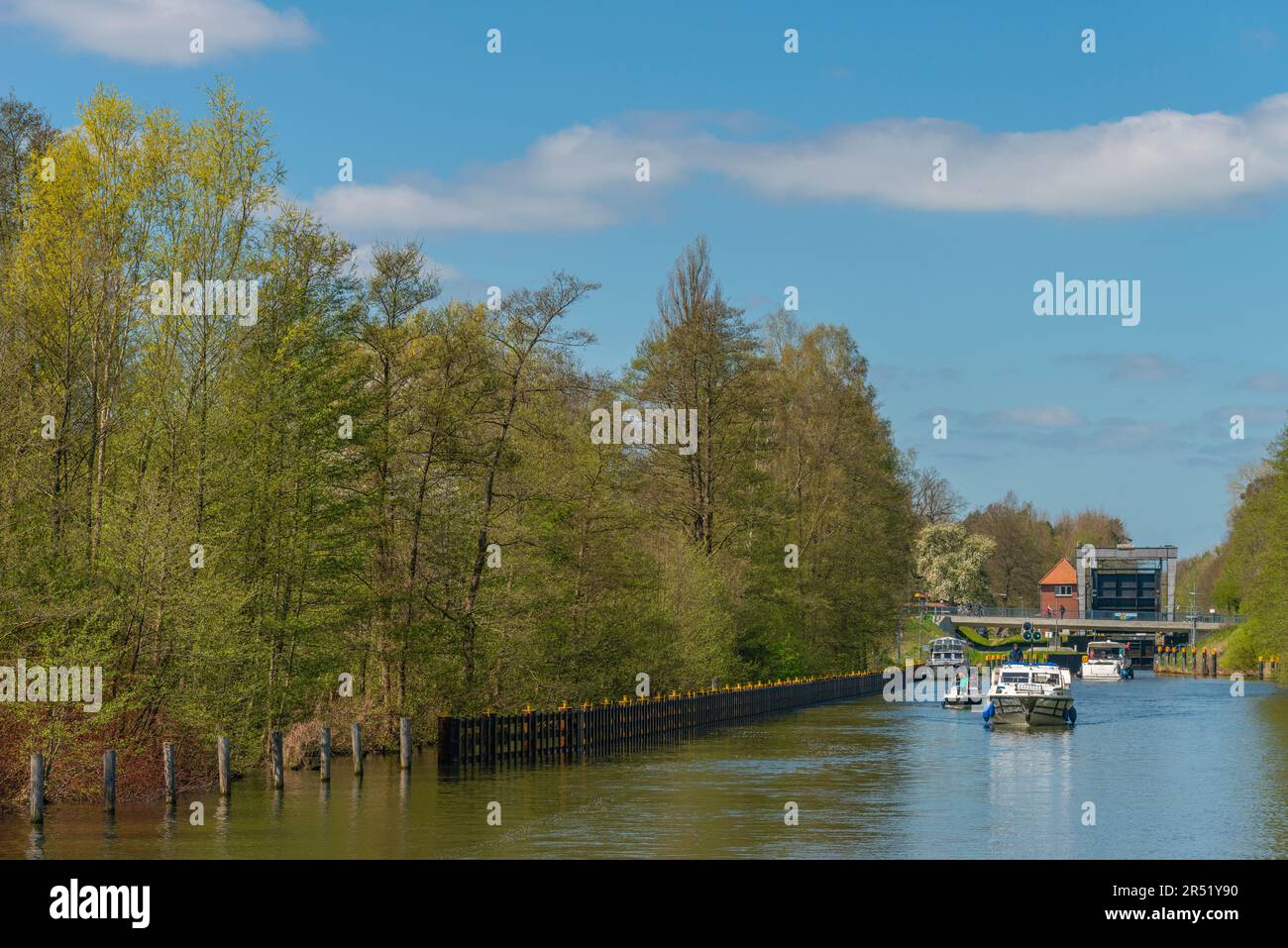 Mirow, Mecklenburg-Seengebiet, Mecklenburg-Vorpommern, Ostdeutschland, Europa Stockfoto