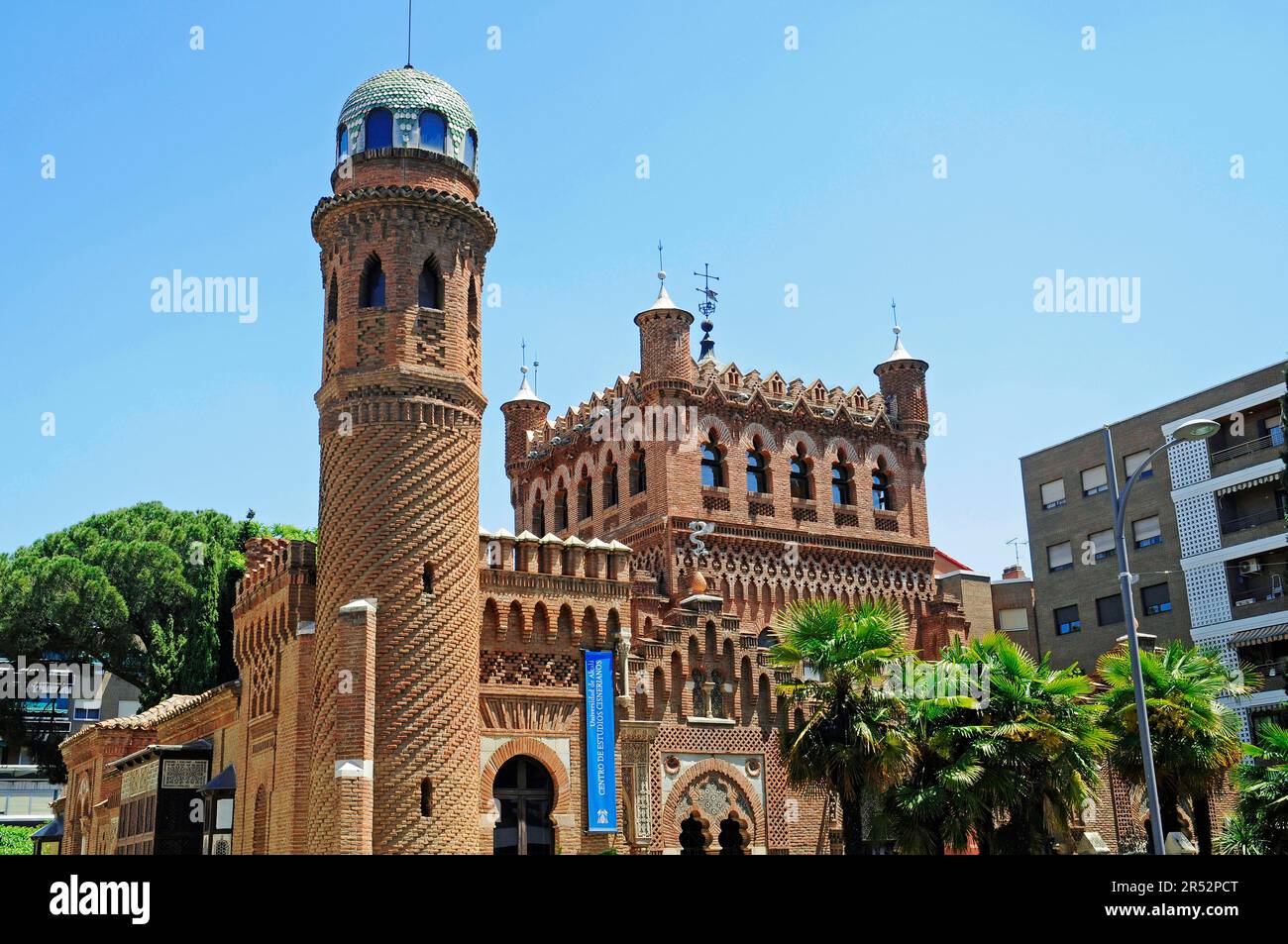 Laredo Palace, Palacio, von Manuel Jose, Museum University Building, Alcala de Henares, Provinz Madrid, Spanien Stockfoto