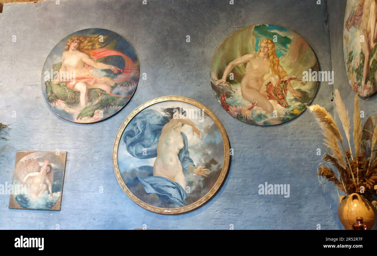 Das Fortuny Museum Venedig Italien Stockfoto