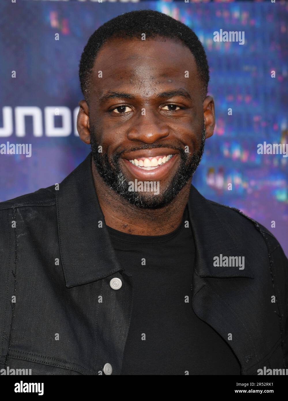LOS ANGELES, CA - 30. MAI: Draymond Green nimmt am 30. Mai 2023 im Regency Village Theatre in Los Angeles, Kalifornien, an der Weltpremiere von „Spider-man: Gegenüber der Spider-Verse“ Teil. Kredit: Jeffrey Mayer/JTMPhotos/MediaPunch Stockfoto