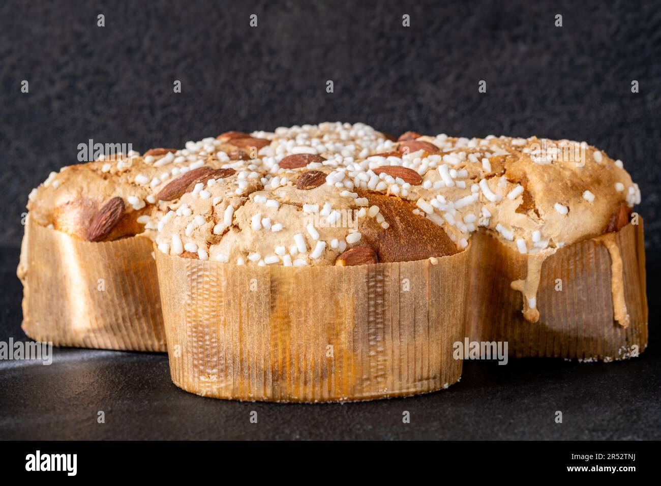 Colomba di Pasqua ein traditionelles italienisches Osterbrot Stockfoto