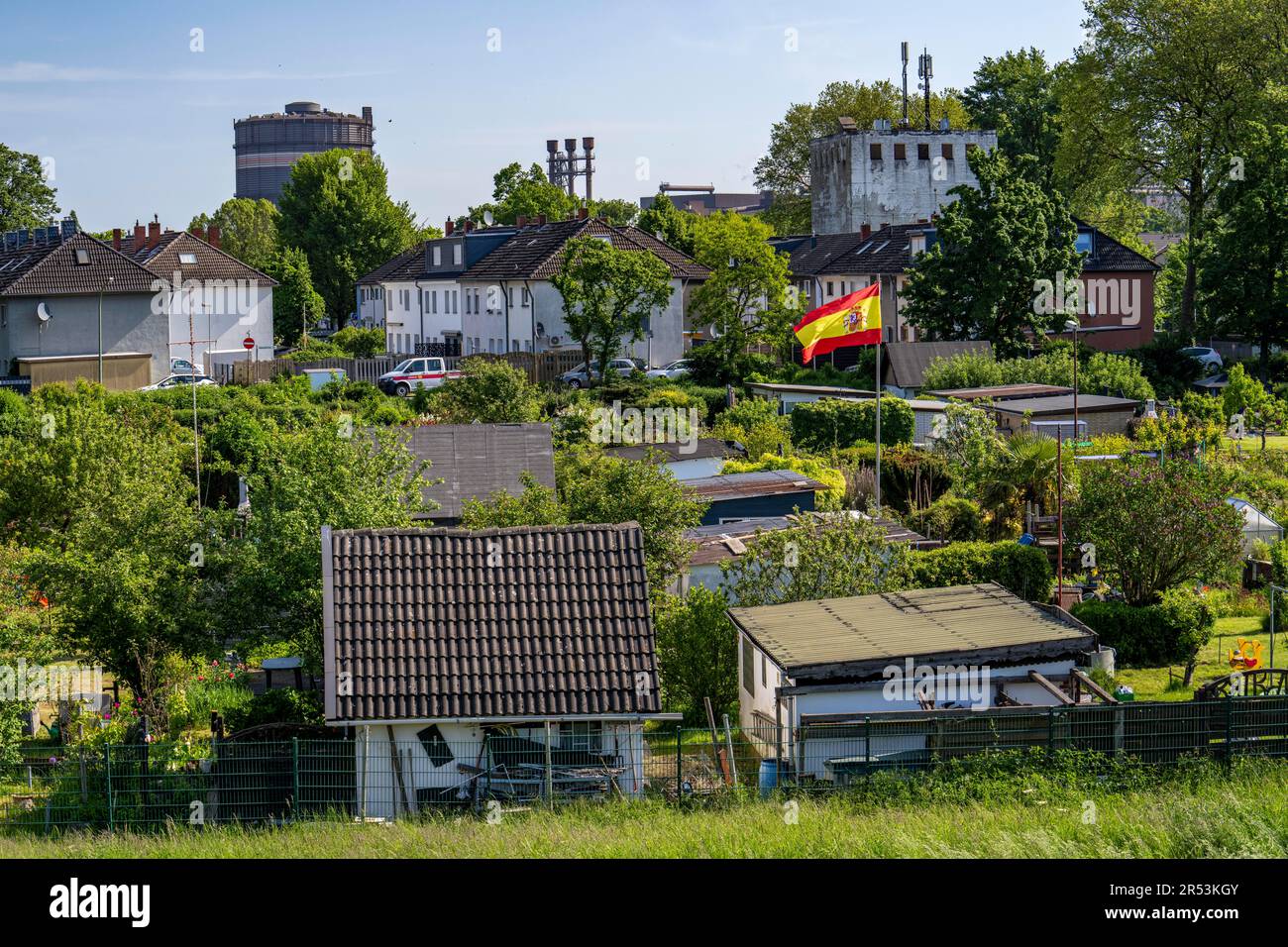 Allotment Garden site HausKnipp e.V., in DuisburgBeeckerwerth, am