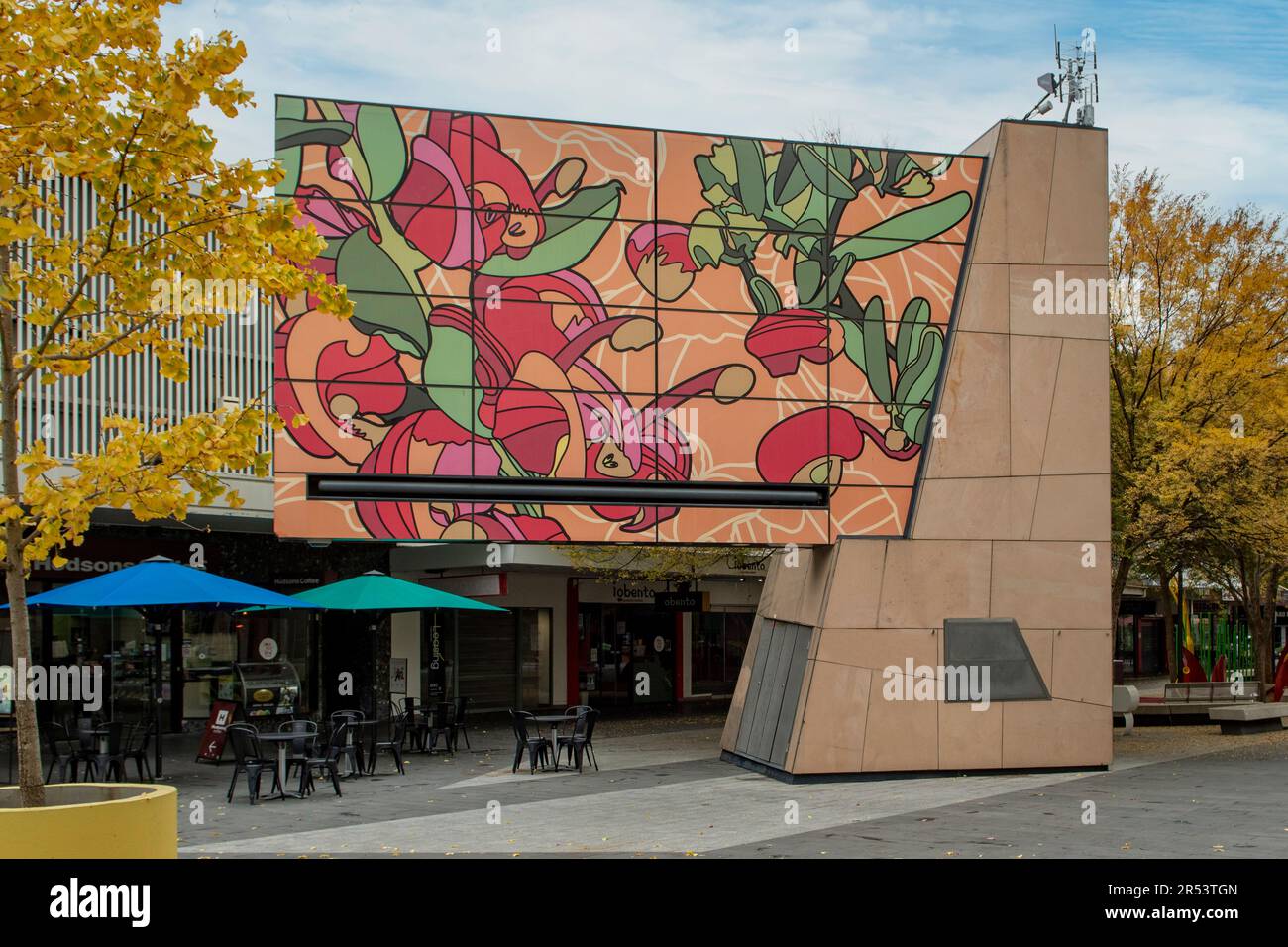 Hargreaves Mall Street Art, Bendigo, Victoria, Australien Stockfoto