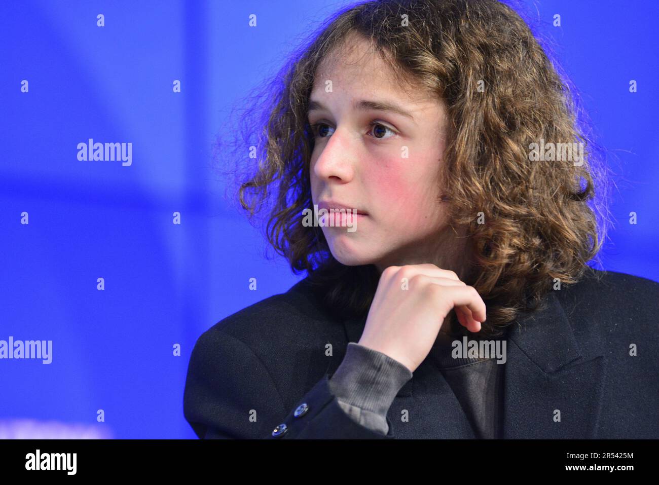 Pressevorführung des Films The Sun Tastes.MMPC Russia today, Moskau 22