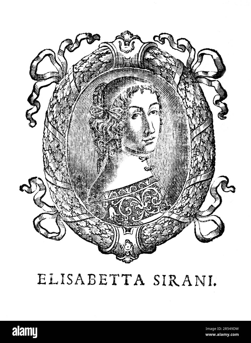 1665 Ca , Bologna , ITALIEN : die italienische Barockmalerin UND Graviererin ELISABETTA SIRANI ( 1638 - 1665 ). Tochter des Künstlers Giovanni Andrea Sirani , enge Freundin des berühmten Malers GUIDO RENI ( 1575 - 1642 ). Portrait von Carlo Cesare Malvasia ( 1616 - 1693 ), für das Werk " Felsina pittrice : vite de pittori bolognesi " von Carlo Cesare Malvasia , vol I , veröffentlicht 1678 . - GESCHICHTE - FOTO STORICHE - RITRATTO - ARTE - VISUAL ARTS - ARTI VISIVE - PITTORE - PITTRICE - BAROCCO - BAROCCA - PITTRICE - INCISIONE - ILLUSTRATION - ILLUSTRAZIONE -- ARCHIVIO GBB Stockfoto