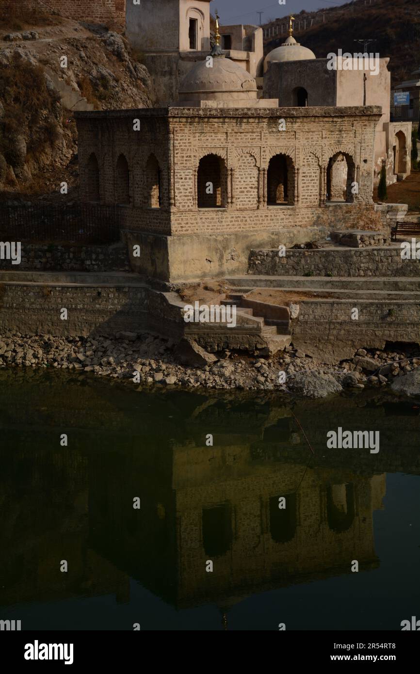 Katas Raj Hindu Tempel: Ein göttliches Wunder in Punjab, Pakistan Stockfoto