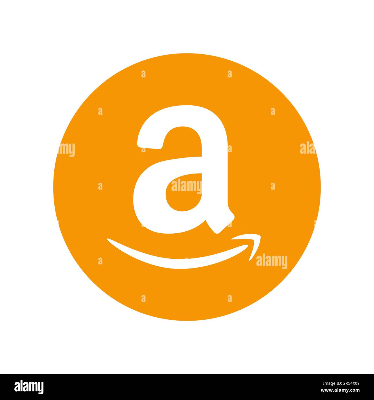 Vinnytsia, Ukraine - 16. Mai 2023. Das soziale Amazon-Logo in flacher Form. Das Symbol für soziale Medien kann für Web, Mobilgeräte und die benutzeroberfläche verwendet werden. Das erste Symbol von Amazon ist Stock Vektor