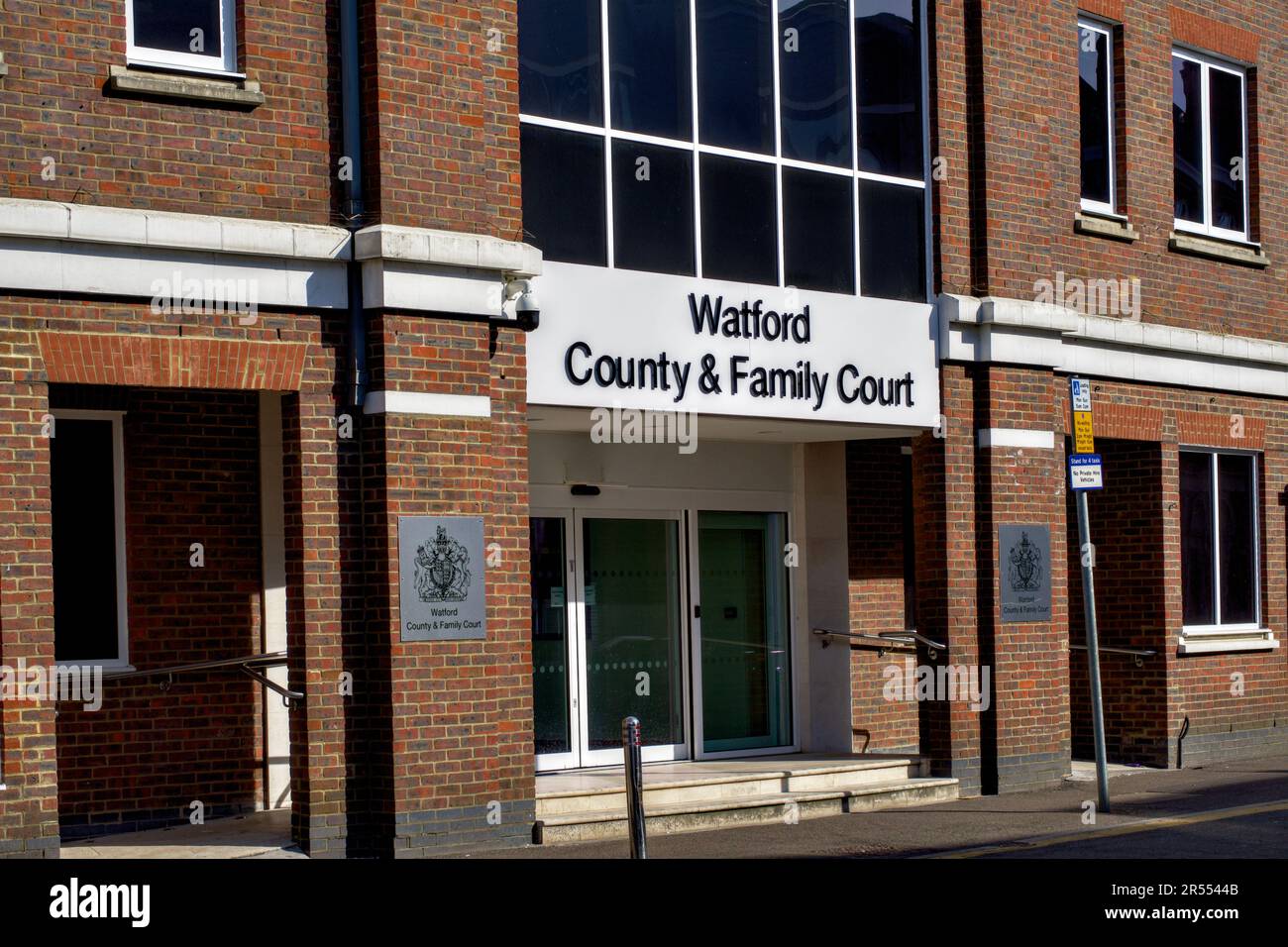 Watford County & Family Court, King Street, Watford, Herts, England, UK Stockfoto