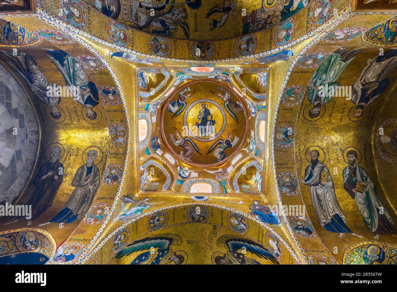 Kirche Santa Maria Dell'Ammiraglio, das Grundstück Arabisch-norman ...