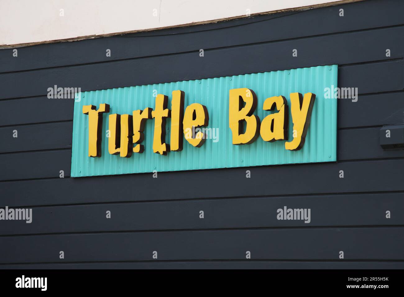 Turtle Bay Cocktailbar und karibisches Restaurant in Guildford, Surrey, England, Großbritannien, Frühjahr 2023 Stockfoto