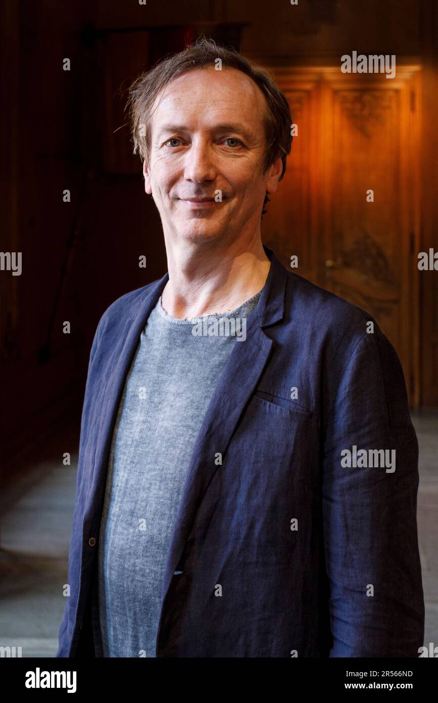 Volker Bertelmann alias Hauschka (Komponist und Pianist, Oscar-Gewinner 2023 für beste Filmmusik „im Westen nichts Neues“) Stockfoto