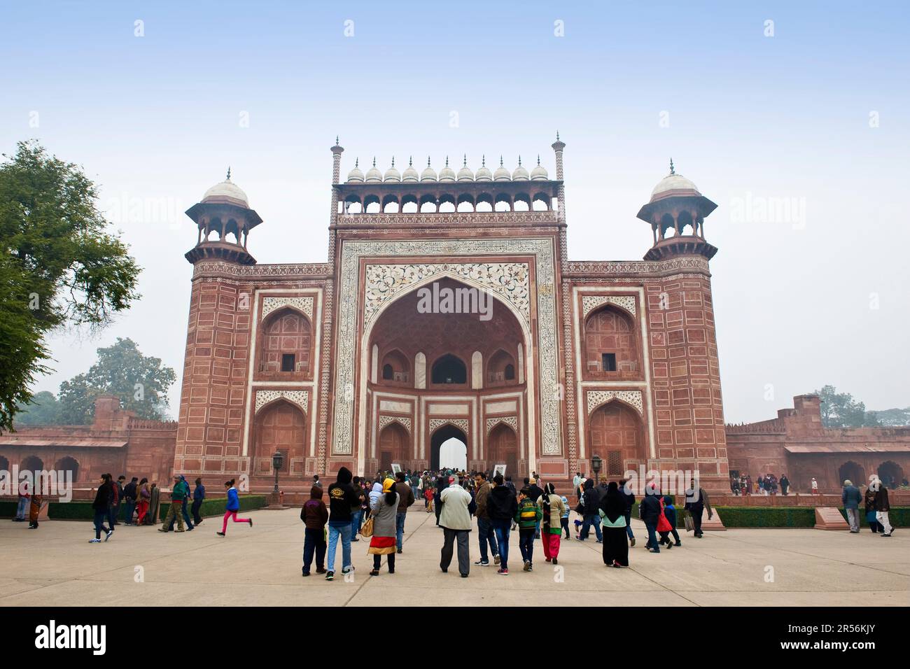 Taj Mahal. Agra. Uttar Pradesh. Indien Stockfoto