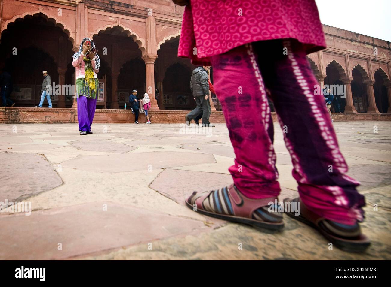 Taj Mahal. Agra. Uttar Pradesh. Indien Stockfoto