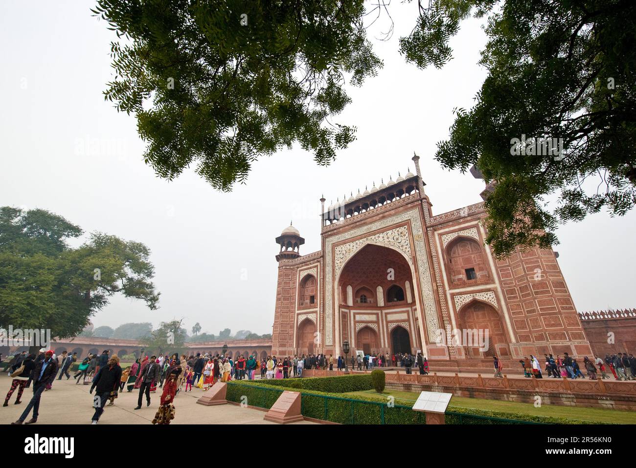 Taj Mahal. Agra. Uttar Pradesh. Indien Stockfoto
