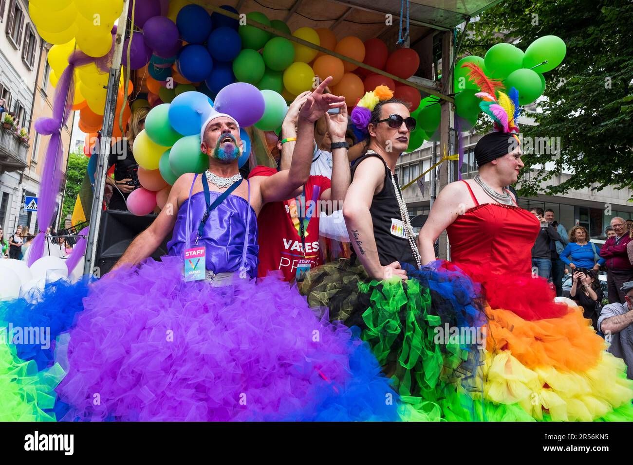 Italien. Varese. Schwulenpride 2016 Stockfoto
