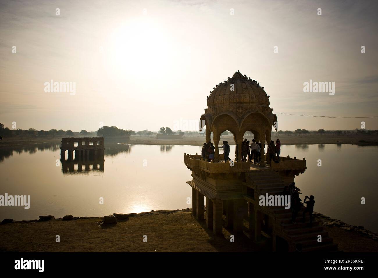 Gadisar-Panzer. jaisalmer. rajasthan. Indien Stockfoto