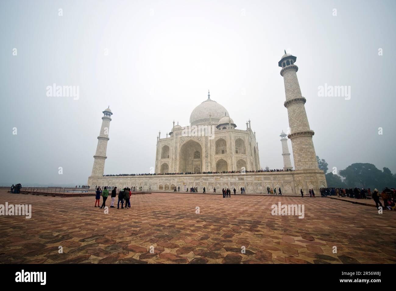 Taj Mahal. Agra. Uttar Pradesh. Indien Stockfoto