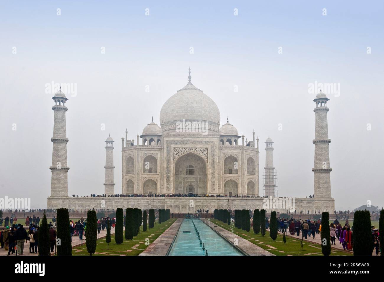 Taj Mahal. Agra. Uttar Pradesh. Indien Stockfoto