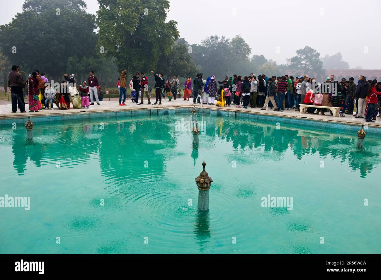 Taj Mahal. Agra. Uttar Pradesh. Indien Stockfoto