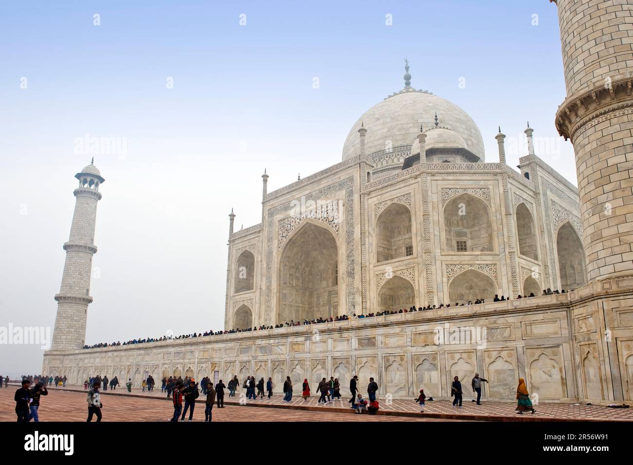 Taj Mahal. Agra. Uttar Pradesh. Indien Stockfoto