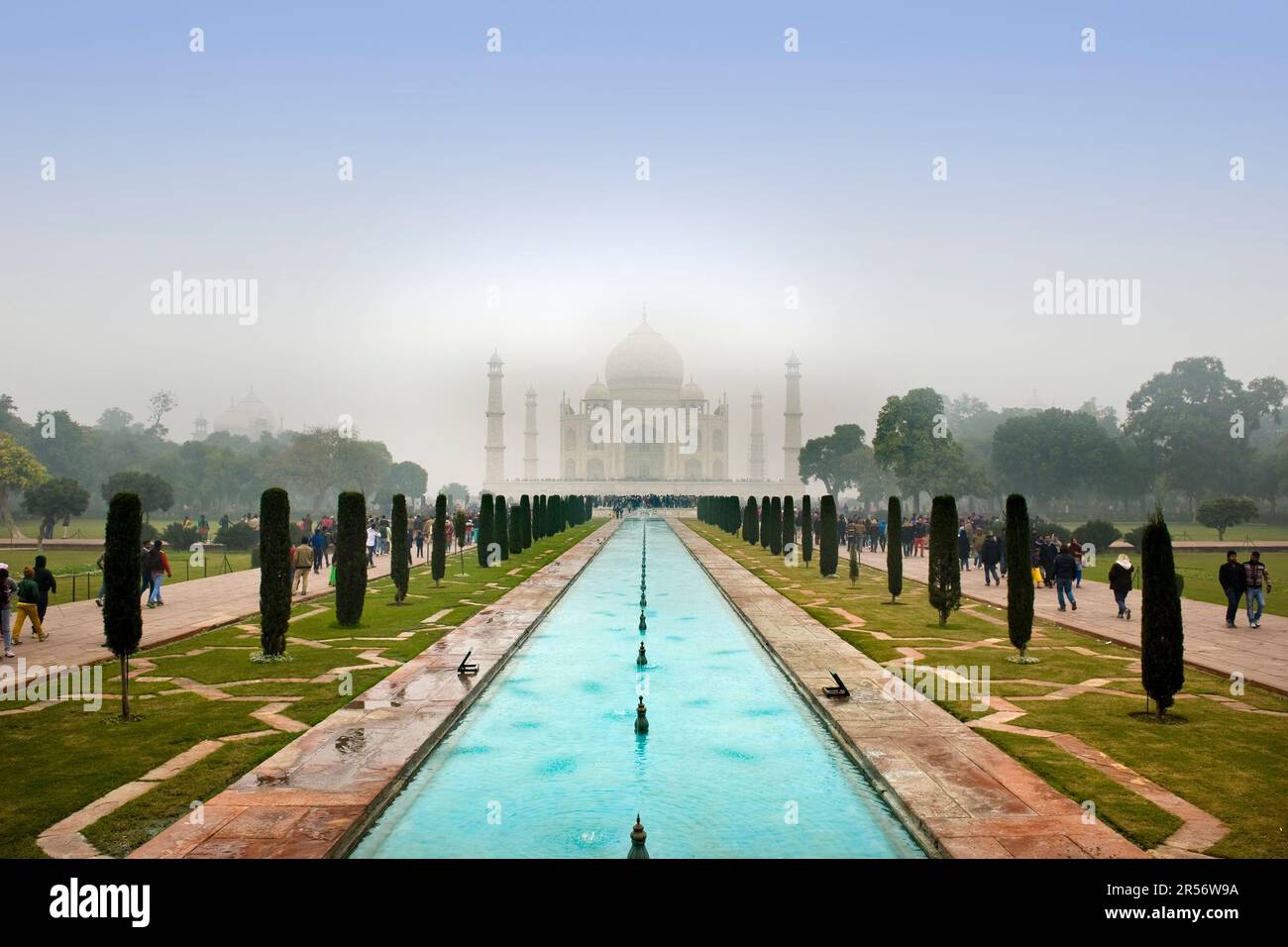 Taj Mahal. Agra. Uttar Pradesh. Indien Stockfoto