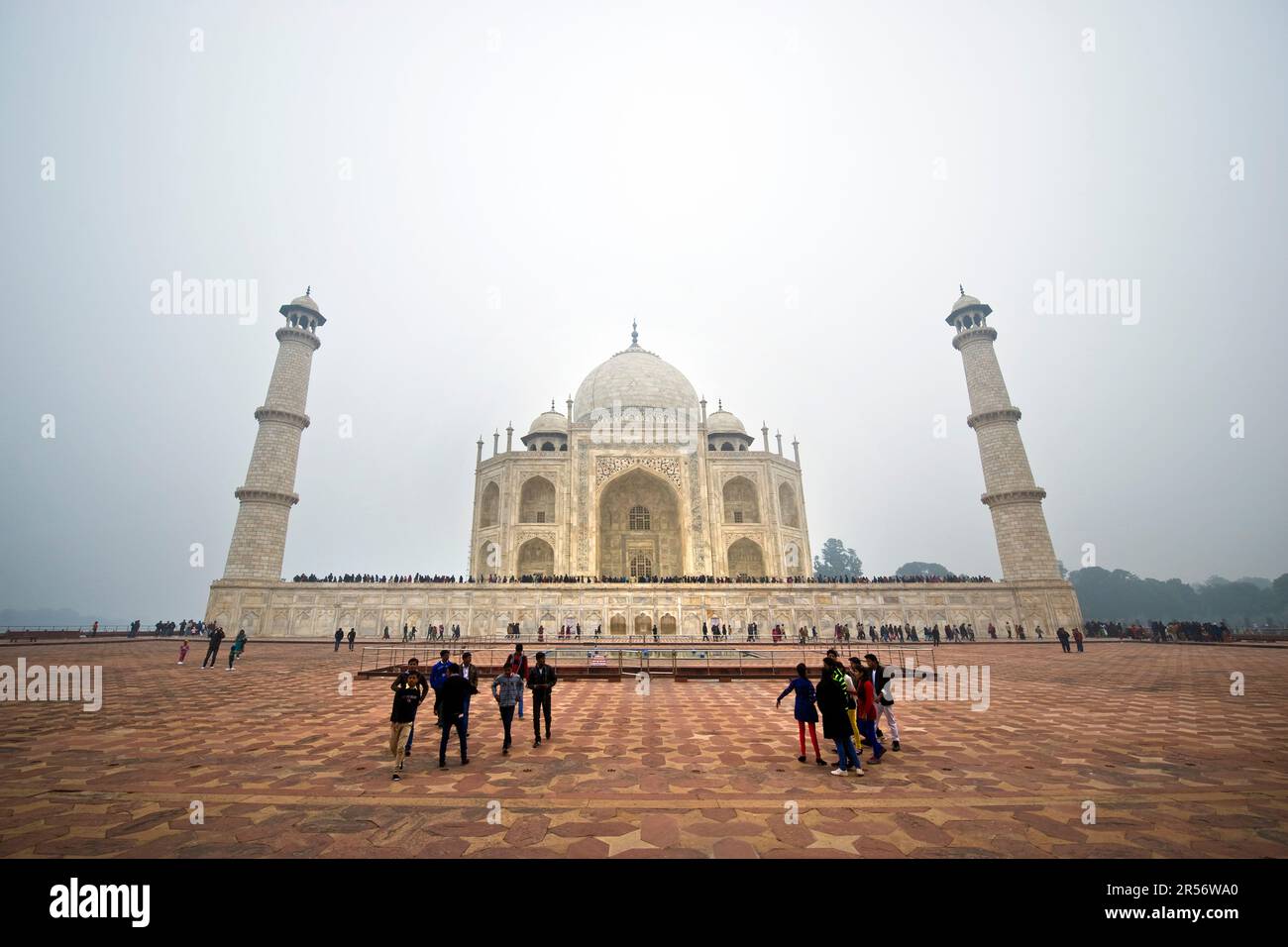Taj Mahal. Agra. Uttar Pradesh. Indien Stockfoto