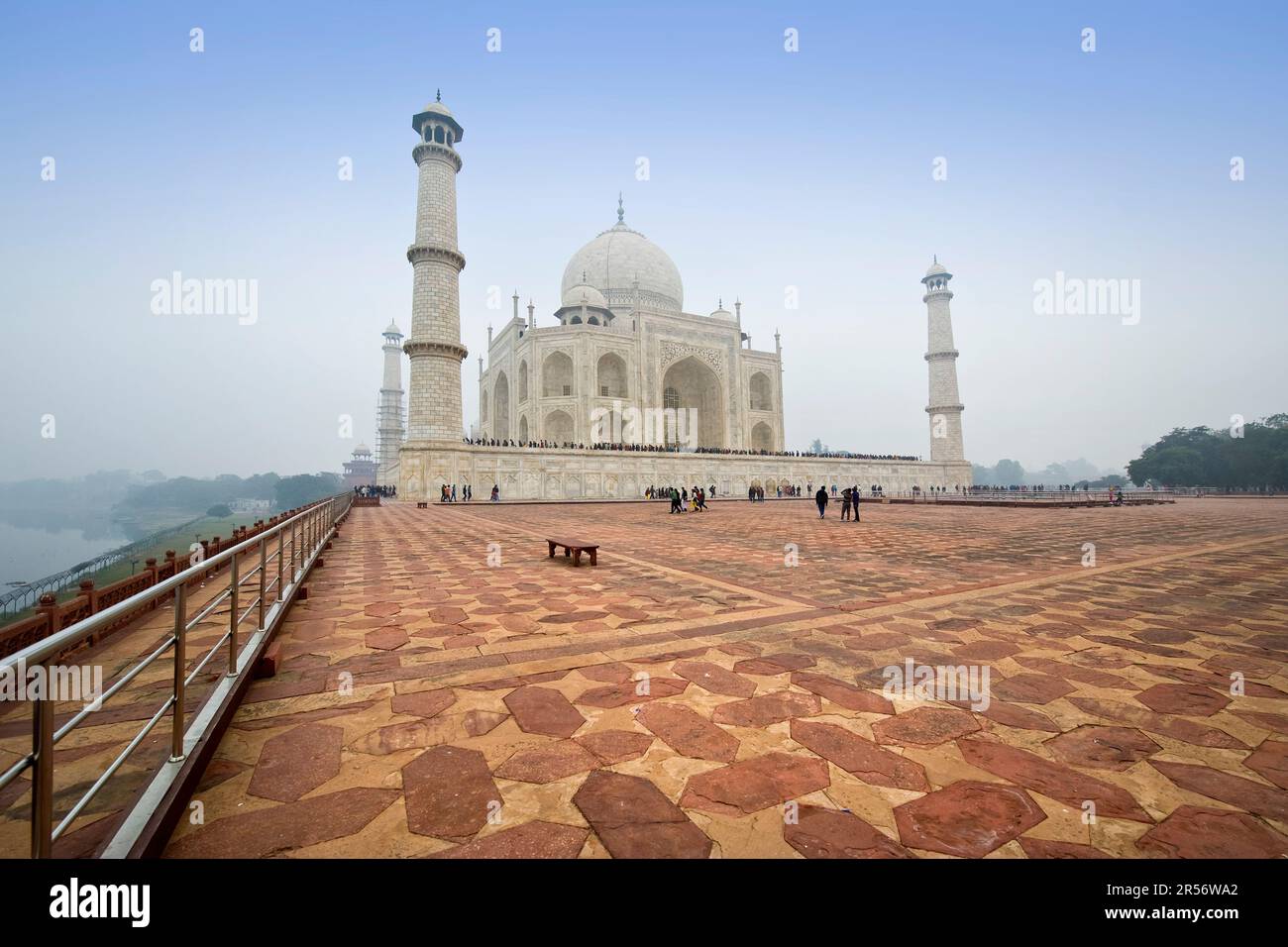 Taj Mahal. Agra. Uttar Pradesh. Indien Stockfoto