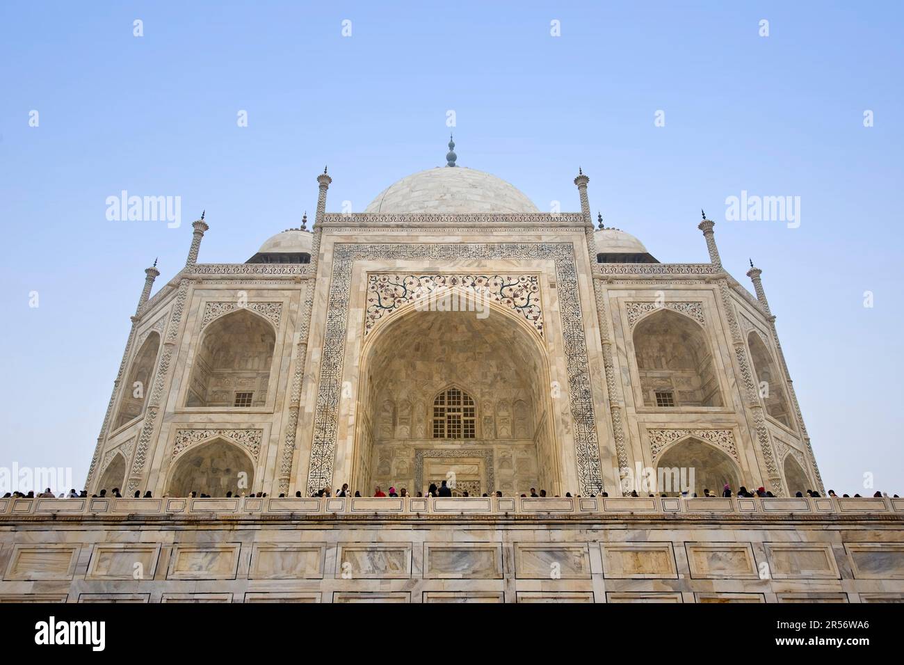 Taj Mahal. Agra. Uttar Pradesh. Indien Stockfoto