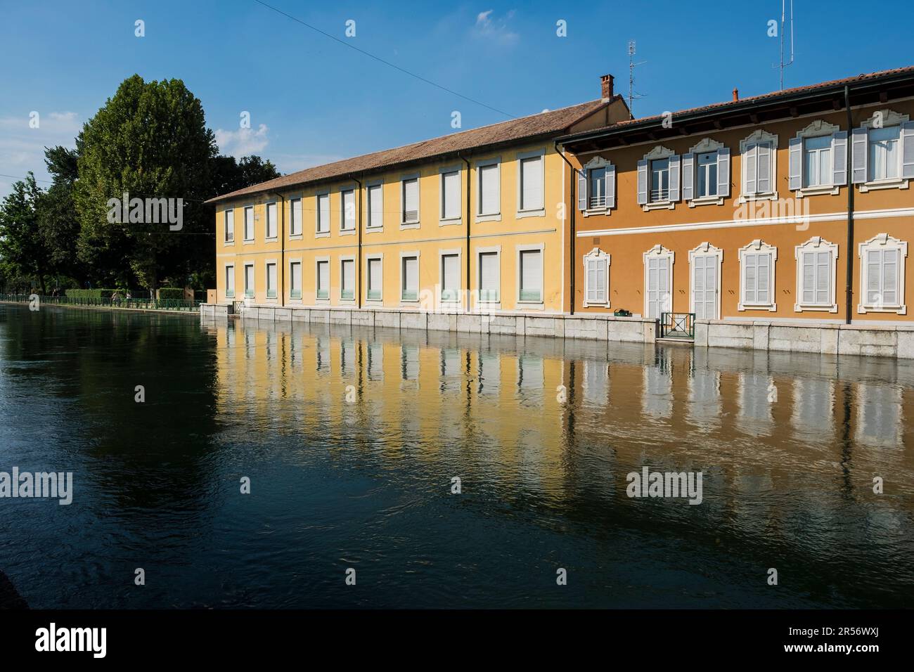 Boffalora sopra ticino. Italien Stockfoto