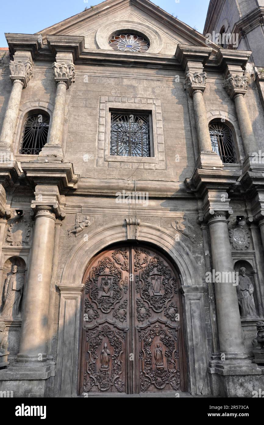 Philippinen. Die Insel Luzon. Manila. st. Augistin Kirche Stockfoto