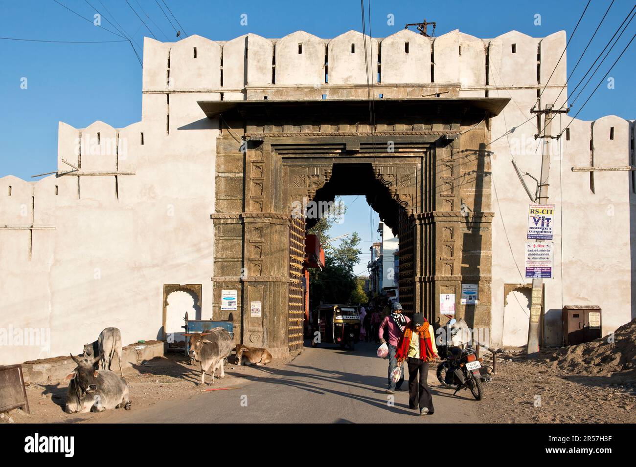 Indien. Rajasthan. Udaipur. Das tägliche Leben Stockfoto