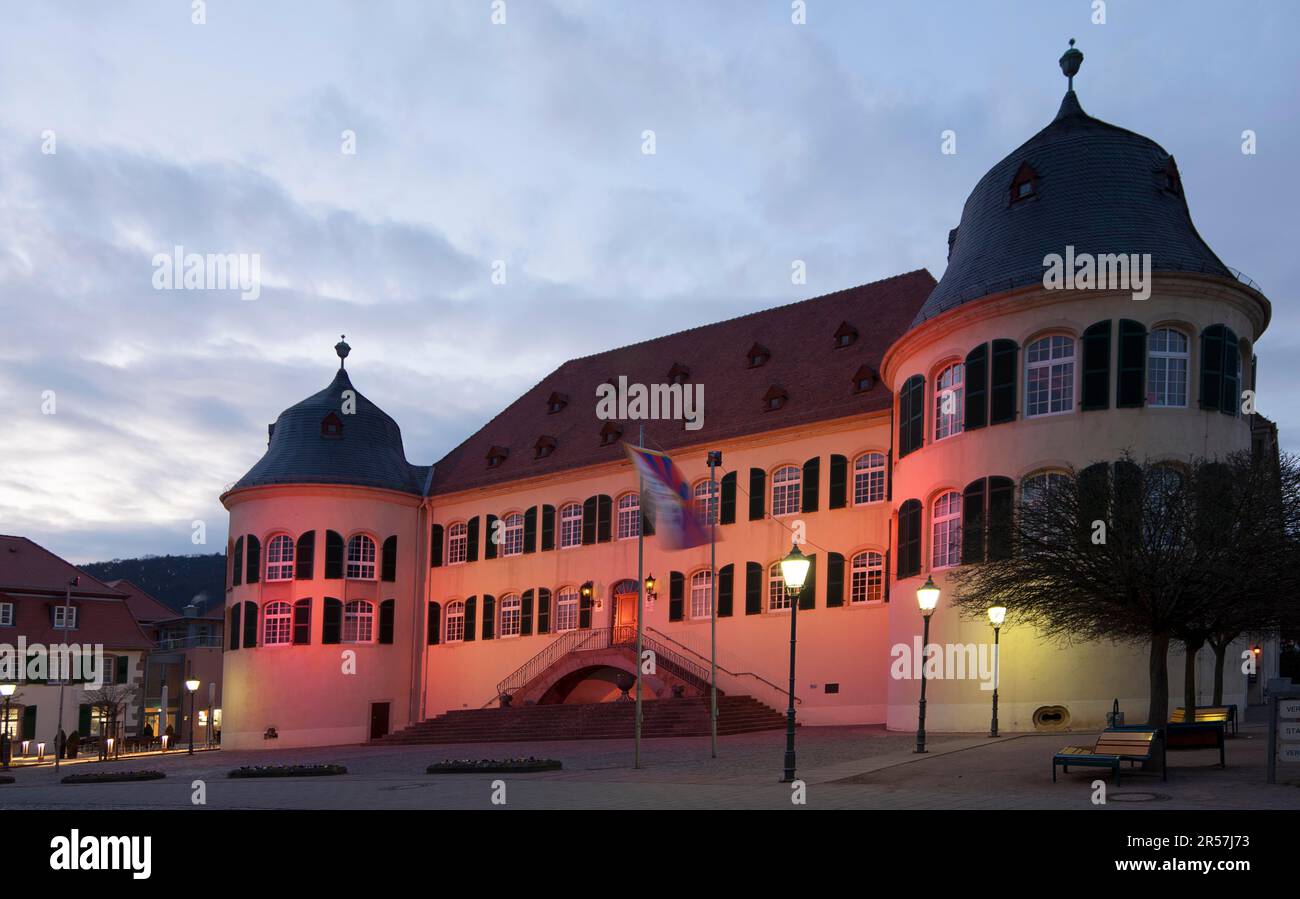 Schloss Bad Bergzabern Stockfoto