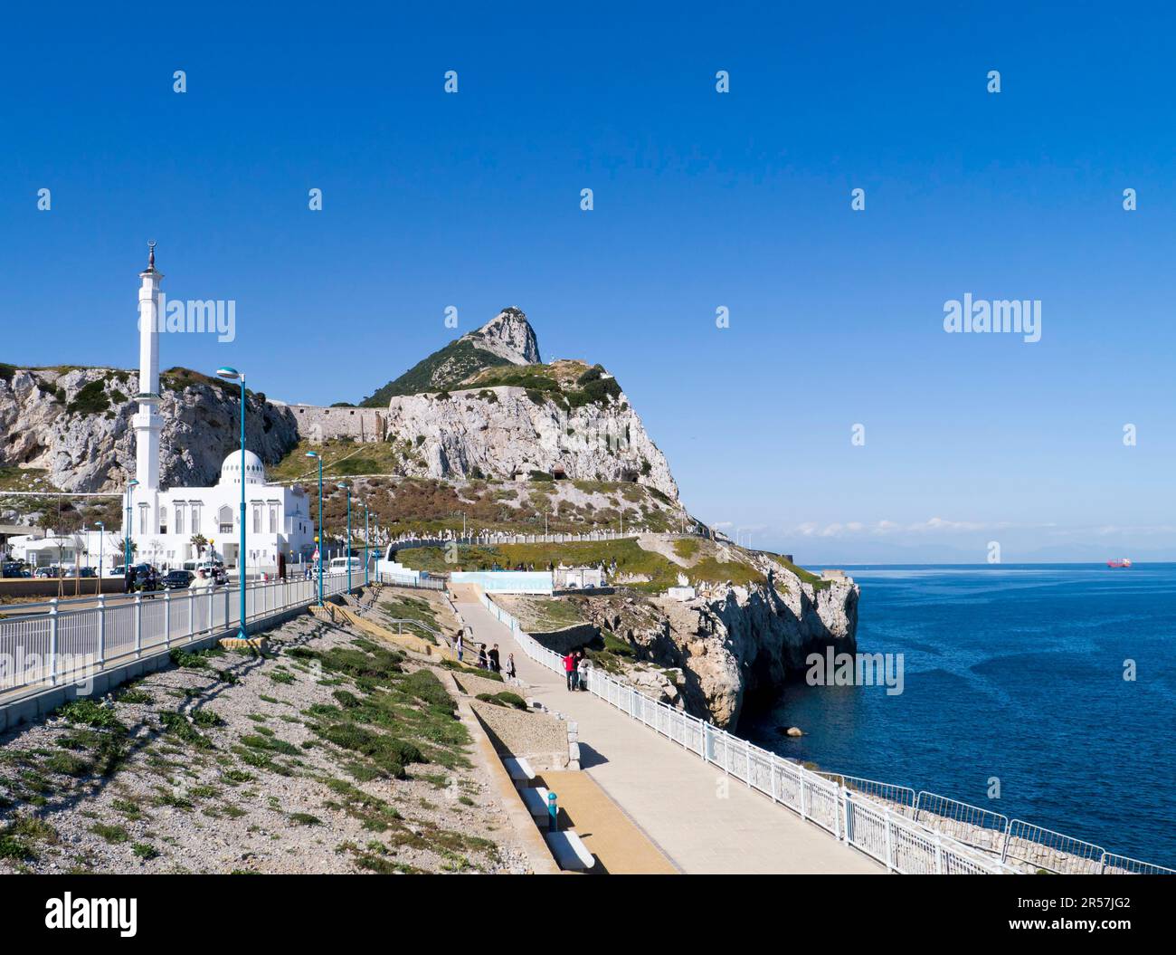 Der Felsen von Gibraltar Stockfoto