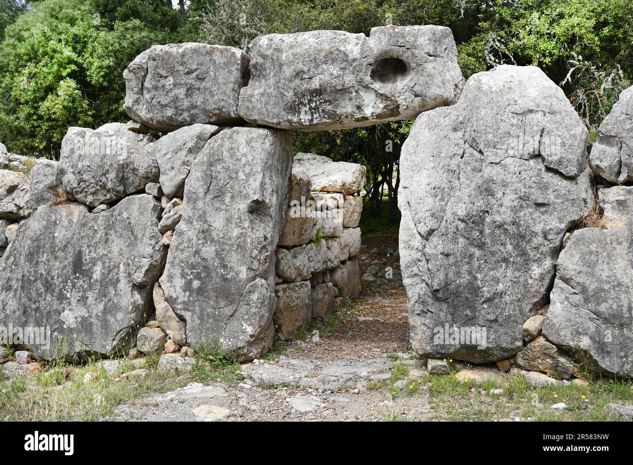 Arta- ses paiosses ca. 1300 v. Chr. Altes Dorf, ESP, Spanien, Mallorca Stockfoto