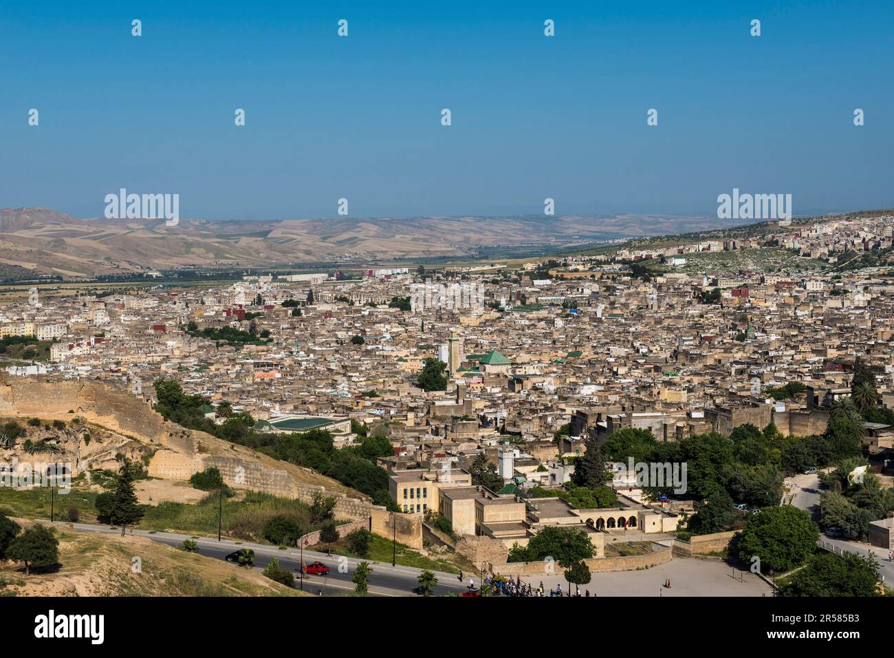 Marokko. Fes. Querformat Stockfoto