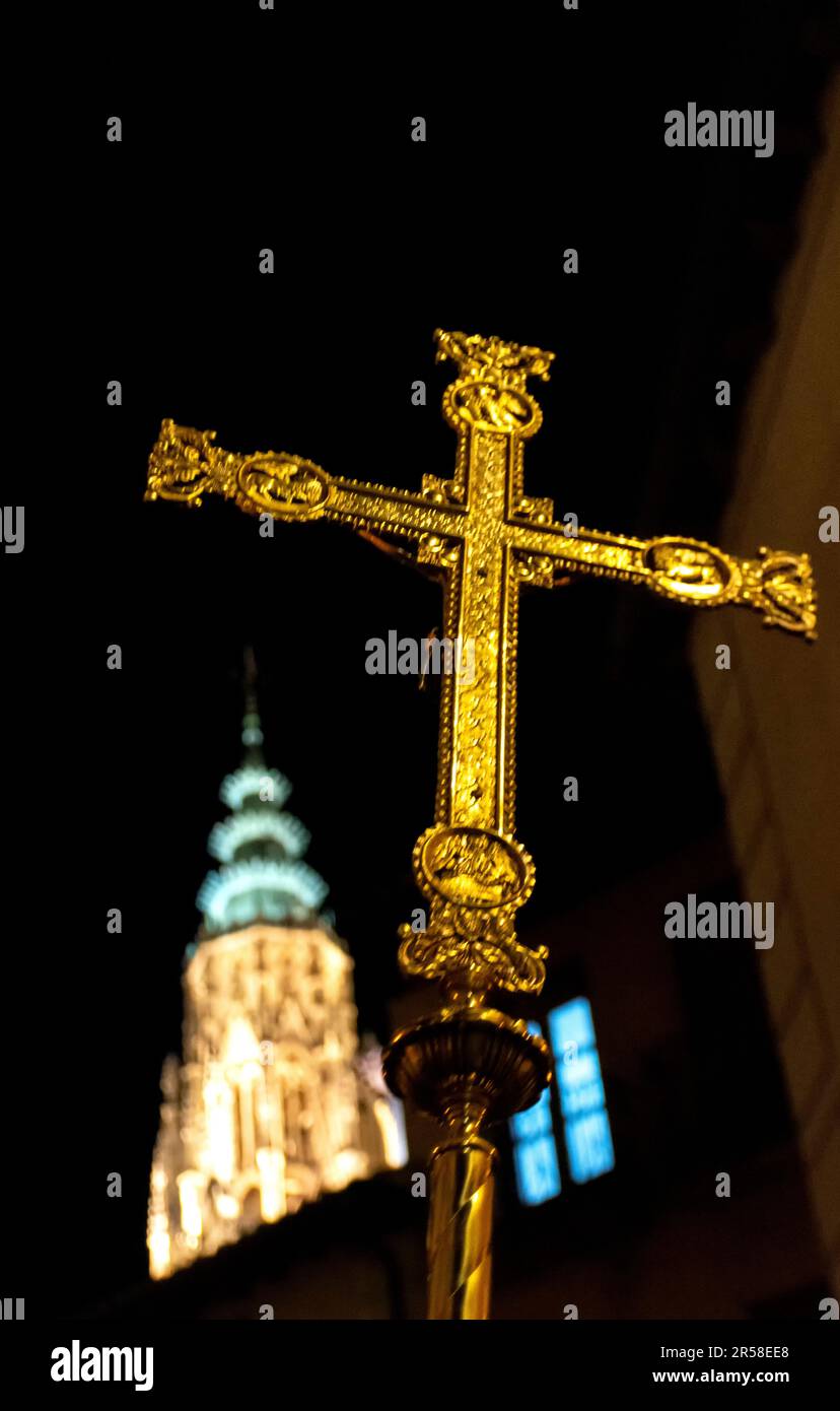 Bruderschaft der Buße des Heiligen Christus der Liebe, Toledo, Spanien Stockfoto