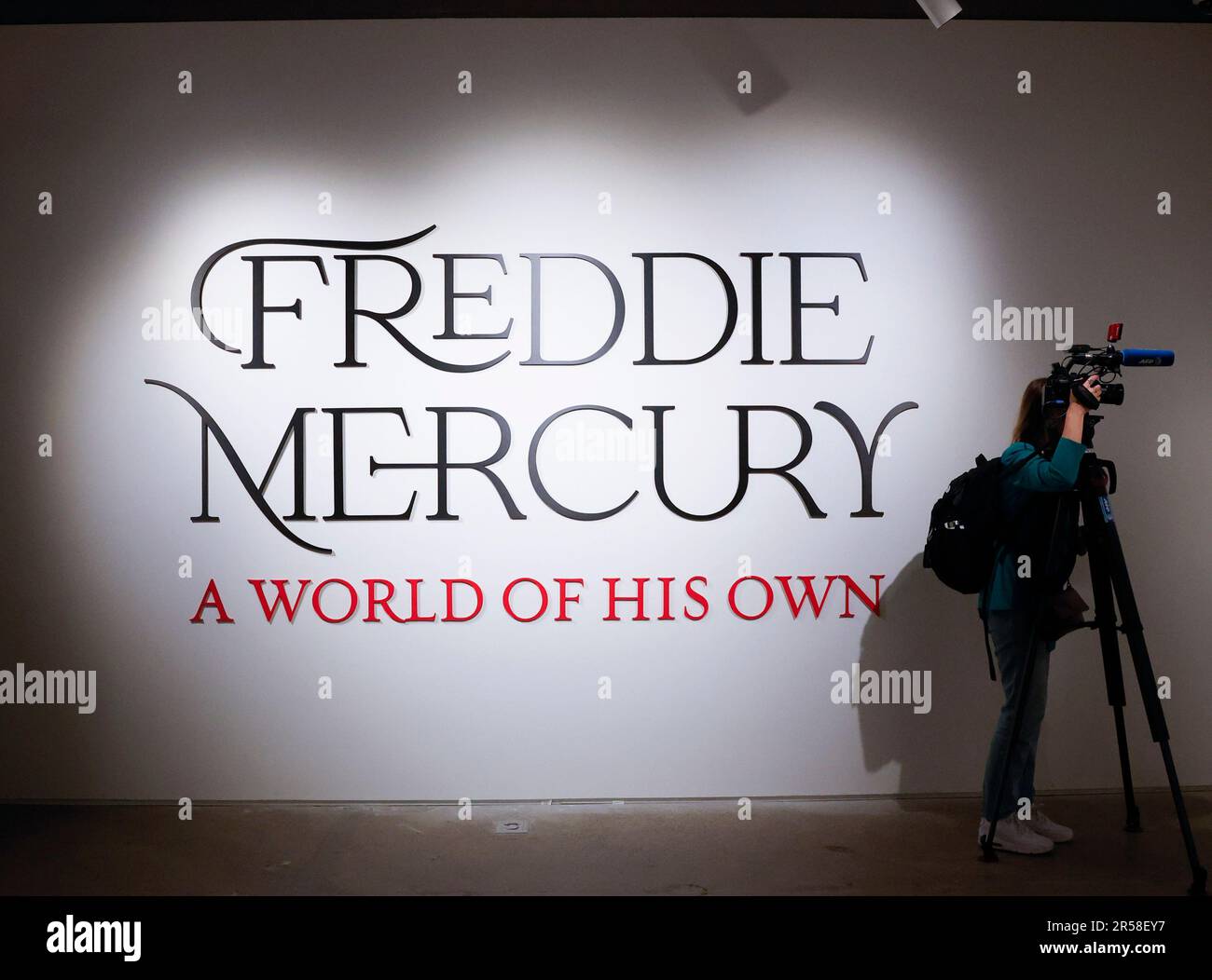 New York, Usa. 01. Juni 2023. Eingeladene Pressemitglieder nehmen an der Freddie Mercury: A World of his own-Sammlung Teil, die am Donnerstag, den 1. Juni 2023, bei Sotheby's in New York City versteigert wird. Foto: John Angelillo/UPI Credit: UPI/Alamy Live News Stockfoto