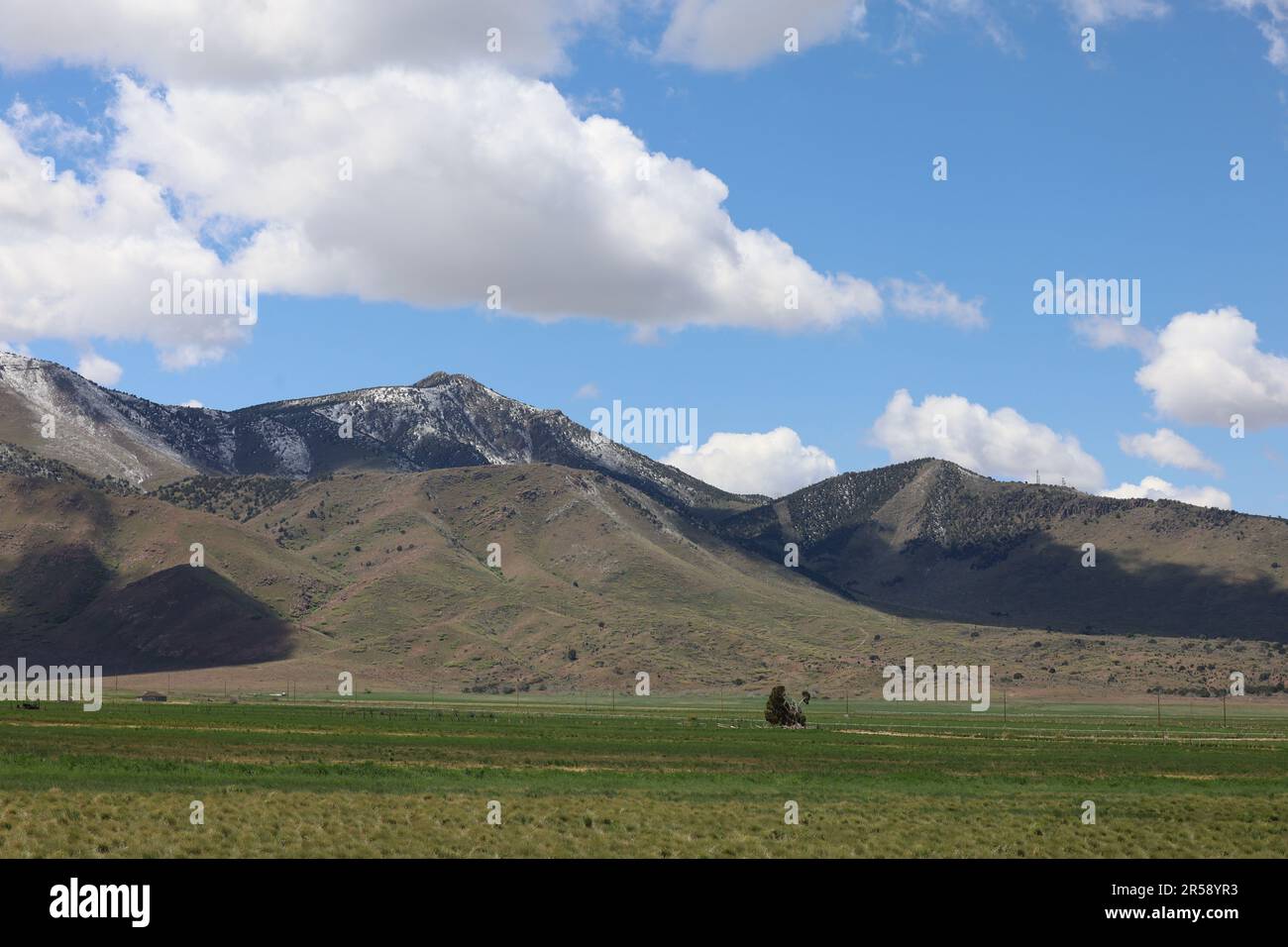 Foto der Natur entlang des Highway 89 von Salt Lake City Utah Stockfoto