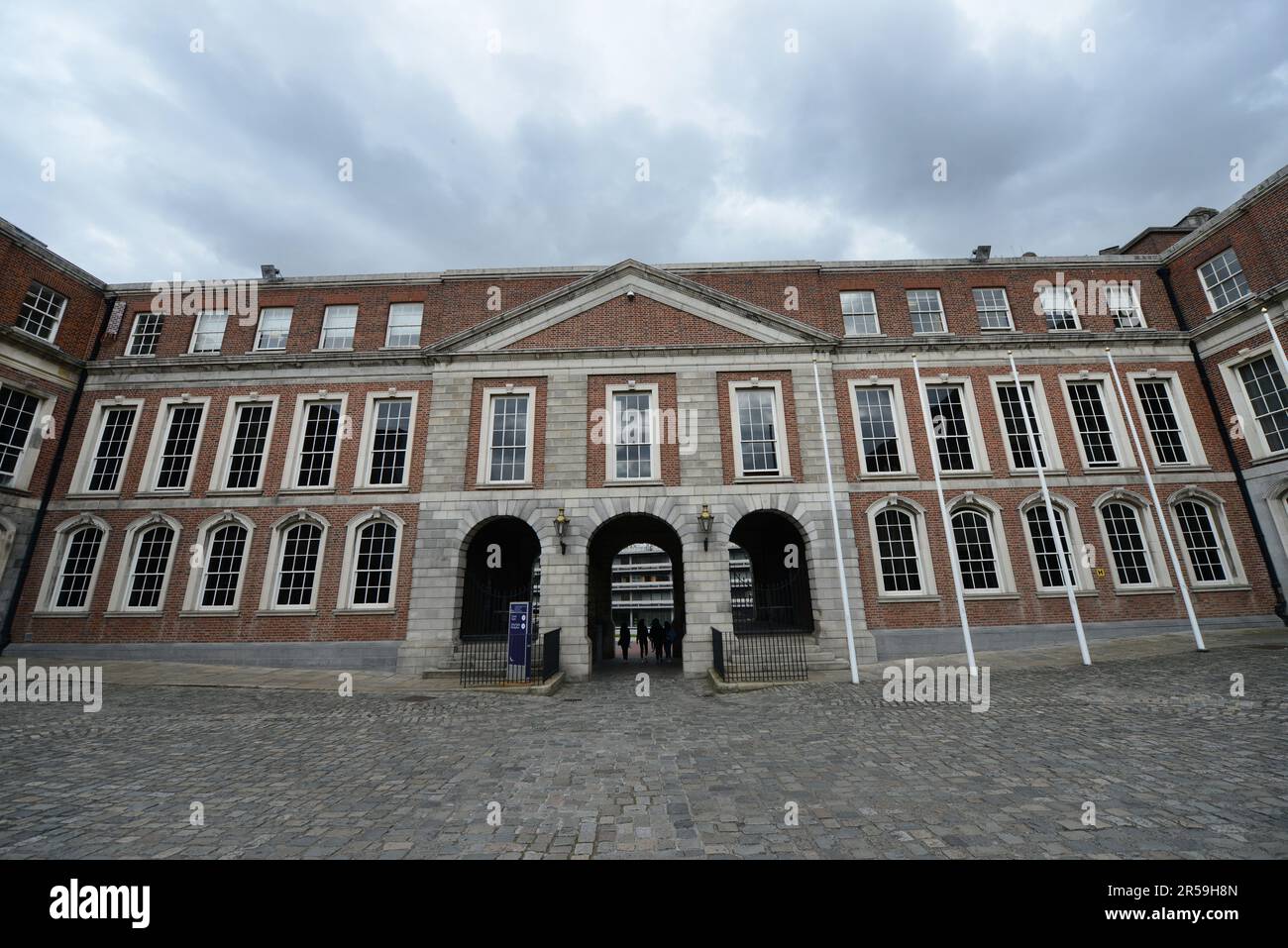 Dublin Castle, Dublin, Irland. Stockfoto