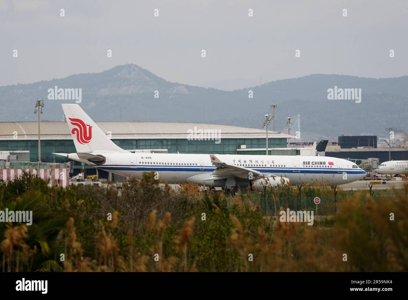 Spanien-Barcelona-erster Flug Barcelona-Peking nach Pandemie Welt am 1. Juni 2023. © Joan Gosa 2023/Xinhua 2023. Stockfoto
