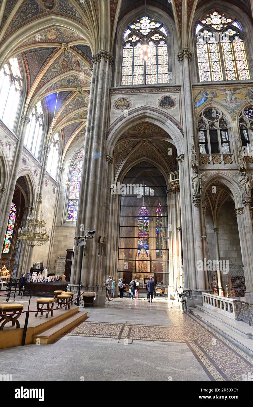 Wien, Österreich. Votivkirche Wien. Stockfoto