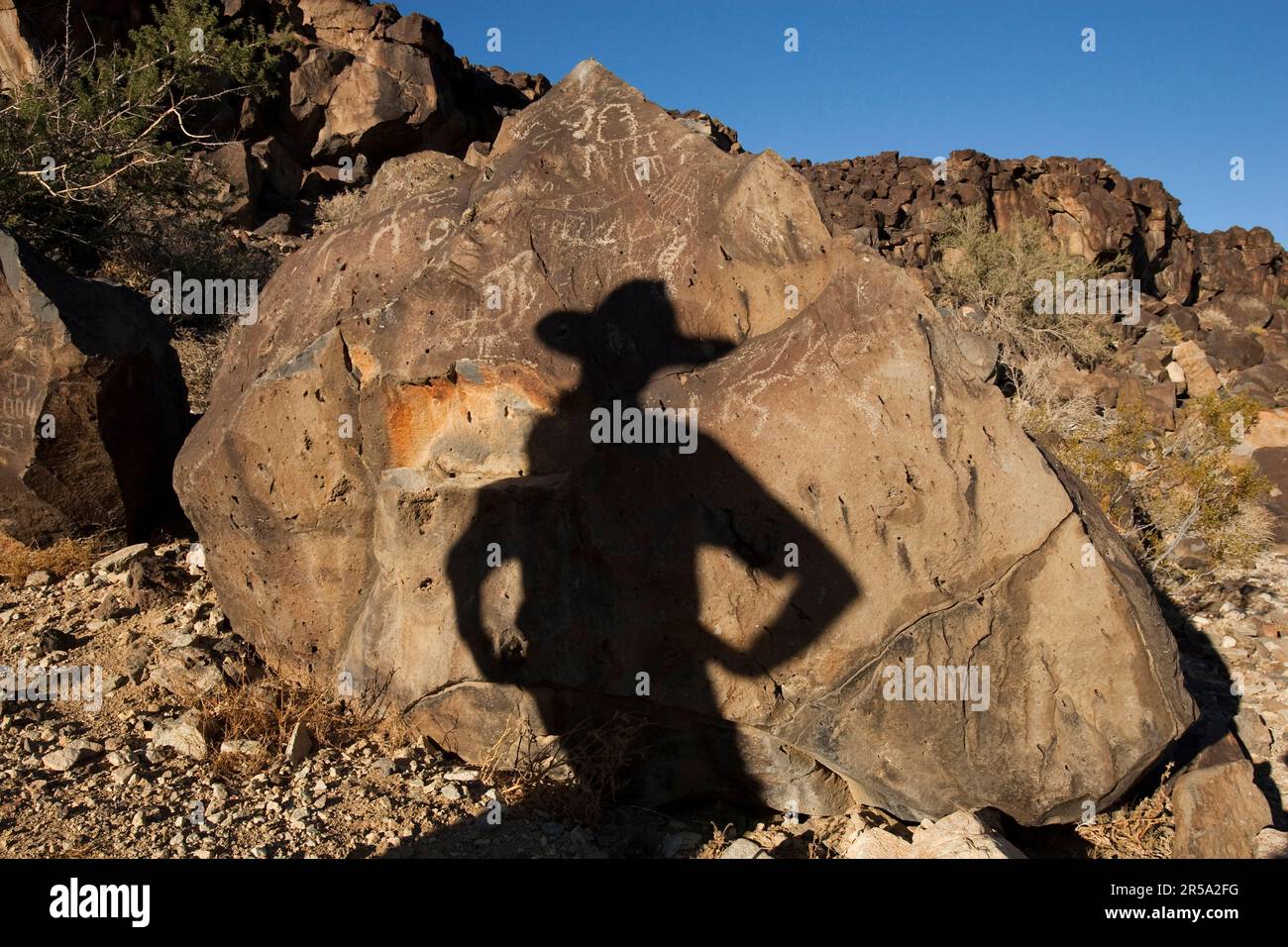 Undercover-Agent des National Park Service bei der Arbeit. Stockfoto