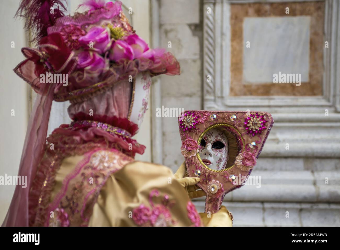 Venedig Karnevalsmaske, Venedig, Italien, Europa Stockfoto