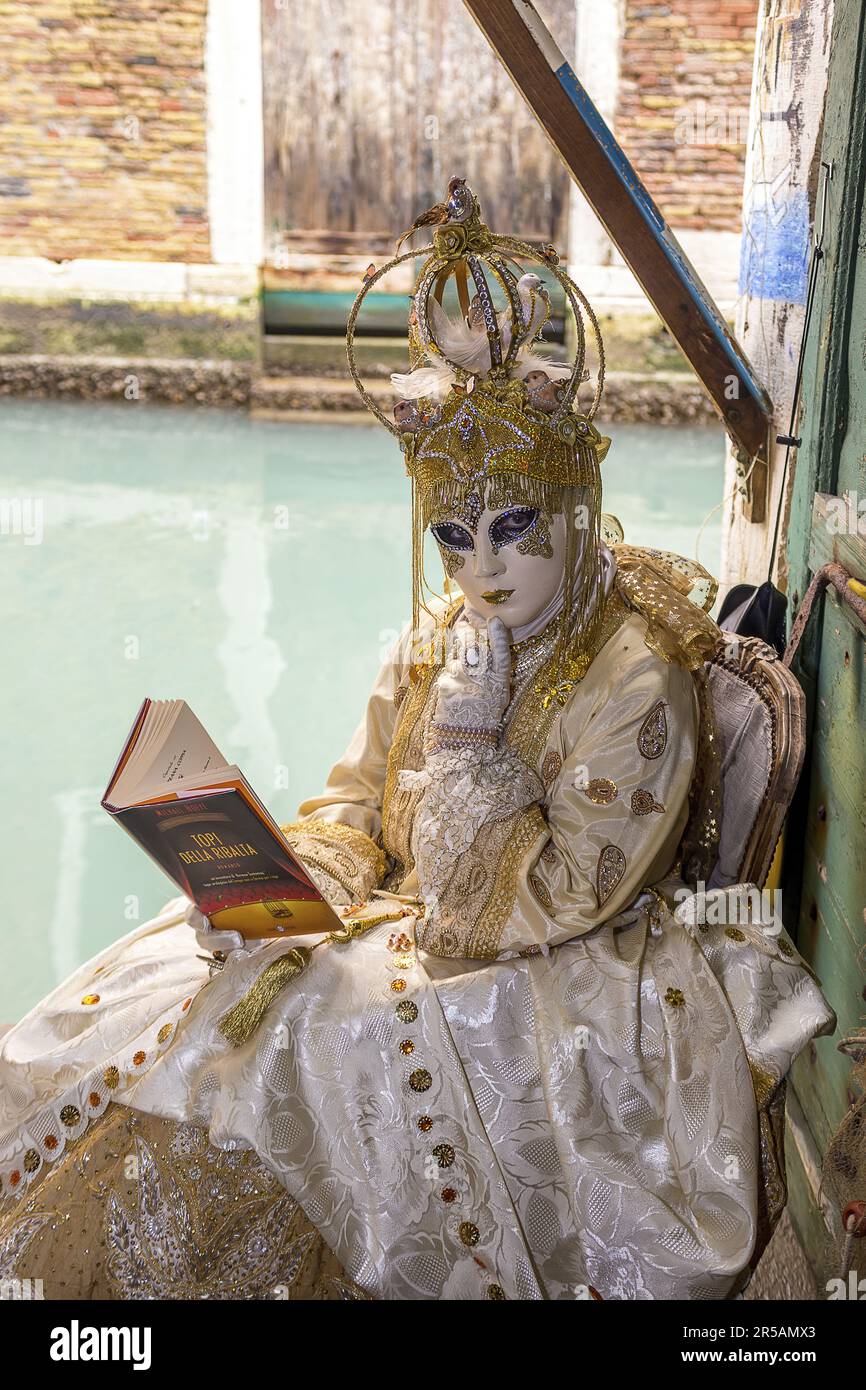 Venedig Karnevalsmaske, Venedig, Italien, Europa Stockfoto