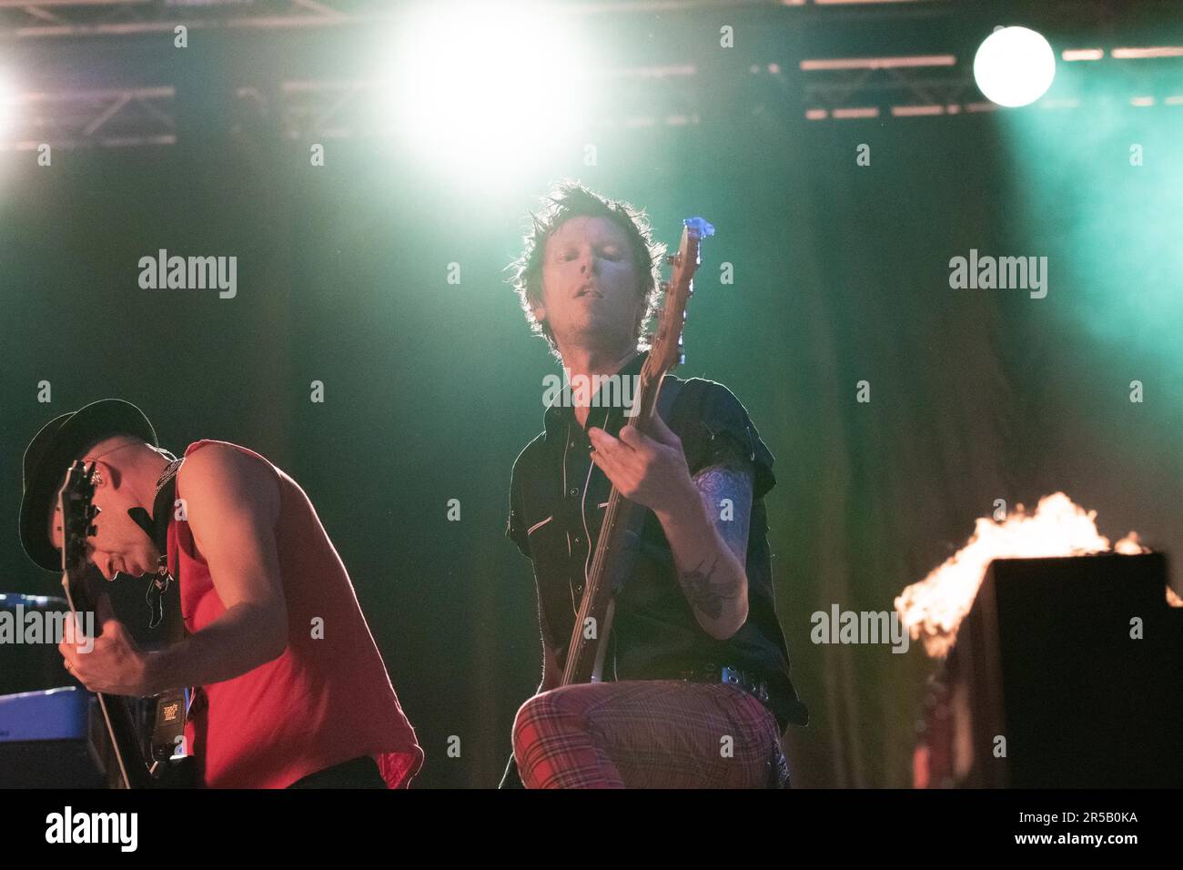 Rimini, Italien. 01. Juni 2023. Sum 41 Credit: Independent Photo Agency/Alamy Live News Stockfoto