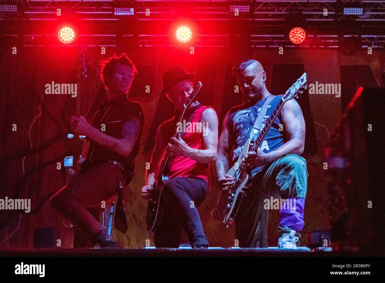 Rimini, Italien. 01. Juni 2023. Sum 41 Credit: Independent Photo Agency/Alamy Live News Stockfoto