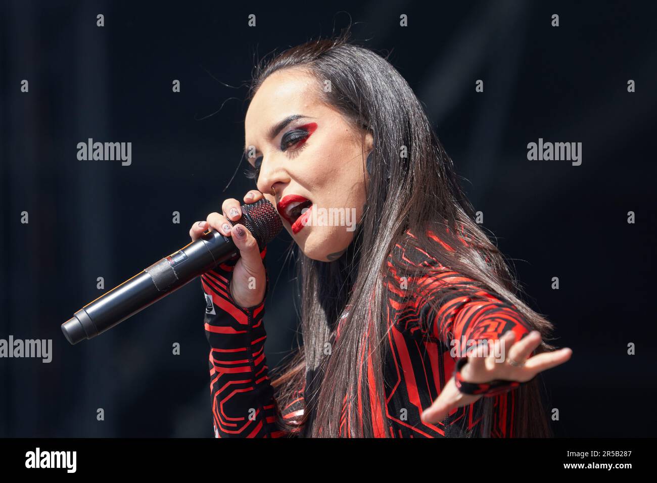 Rheinland-Pfalz, Nürburg: 02. Juni 2023 tritt Singer Tatiana Shmailyuk ...