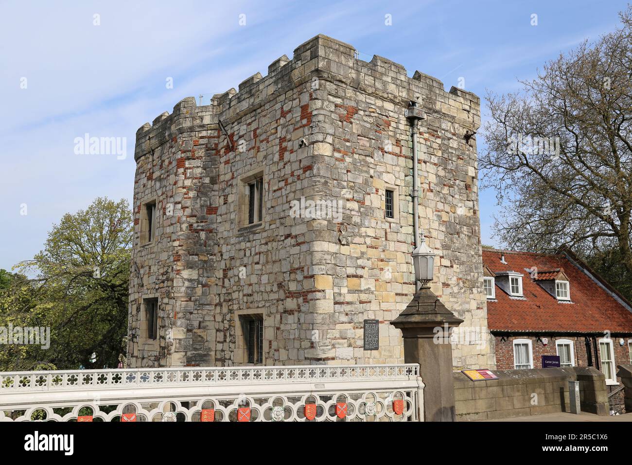 Lendal Tower, Lendal Bridge, York, North Yorkshire, England, Großbritannien, Großbritannien, Großbritannien, Europa Stockfoto