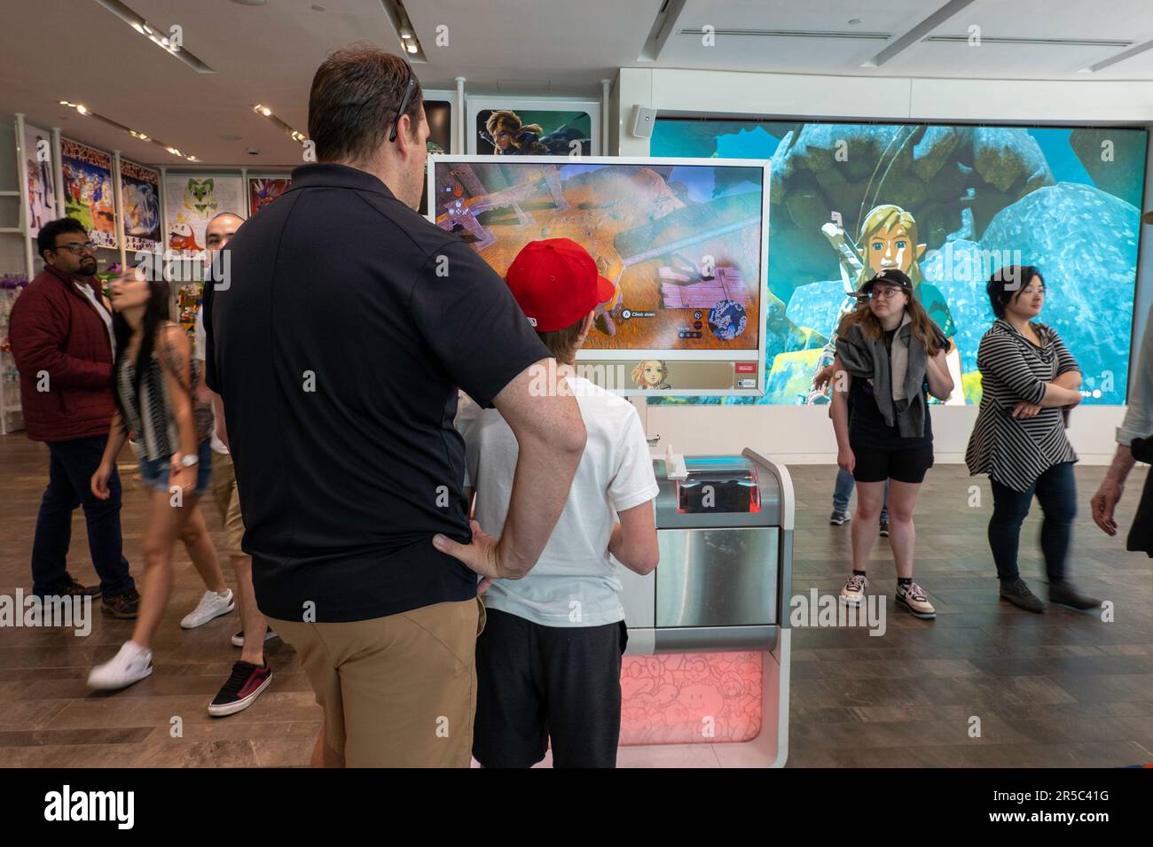 Mario Store Rockefeller Center Der Nintendo Store befindet sich im 10 Rockefeller Center in Midtown ...