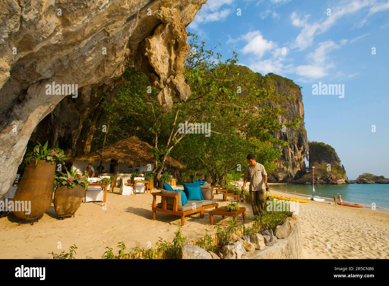 Rayavadee Resort am Laem Phra Nang Beach, Krabi, Thailand, Asien Stockfoto